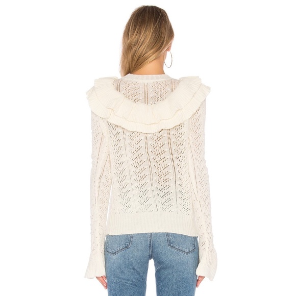 ✨SOLD✨Tularosa Ivory Manny Knit Sweater - Picture 7 of 7